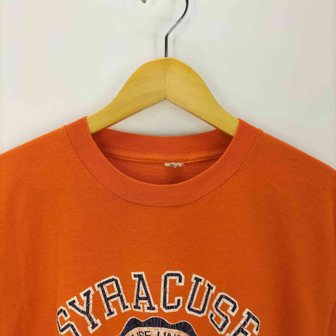 スクリーンスターズ SCREEN STARS 80s SYRACUSE UNIVERSITY カレッジ プリント Tシャツ メンズ import:L