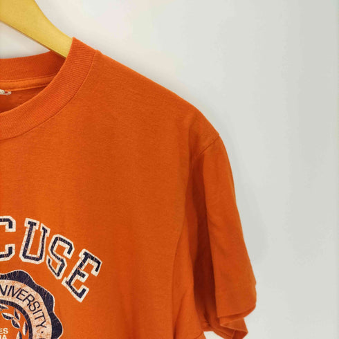 スクリーンスターズ SCREEN STARS 80s SYRACUSE UNIVERSITY カレッジ プリント Tシャツ メンズ import:L
