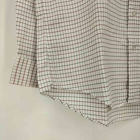 エルエルビーン L.L.Bean 80s~90s USA製 チェック シングルポケット L/S ボタンダウンシャツ メンズ 15-32