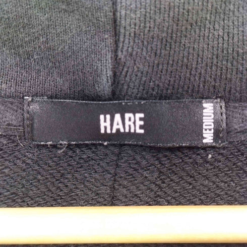 ハレ HARE ピグメント ジップアップ パーカー メンズ JPN:M