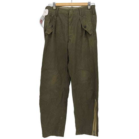 イタリア軍 LAMROジップ 裾ジップ 膝パッチ コンバット パンツ メンズ