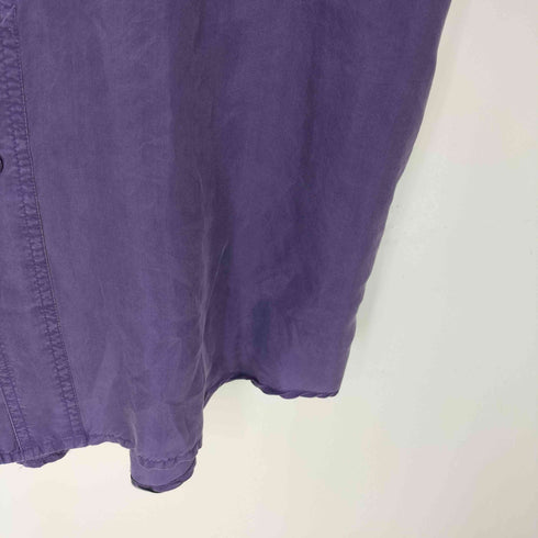 90s GUNN シルク 半袖 シャツ メンズ import:S