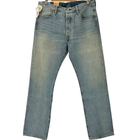 リーバイス Levis 501 ストレート デニム パンツ ボタン裏 3496 刻印 デッドストック フラッシャー付き メンズ W36 L34