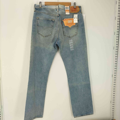 リーバイス Levis 501 ストレート デニム パンツ ボタン裏 3496 刻印 デッドストック フラッシャー付き メンズ W36 L34