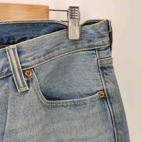 リーバイス Levis 501 ストレート デニム パンツ ボタン裏 3496 刻印 デッドストック フラッシャー付き メンズ W36 L34