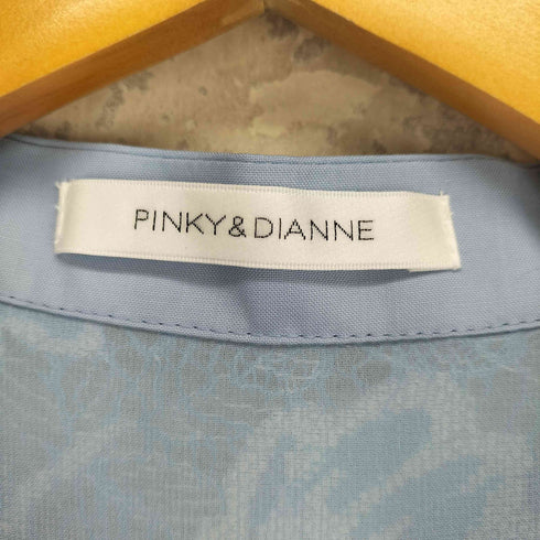 ピンキーアンドダイアン Pinky&Dianne フラワーレースコンビブラウス レディース 38