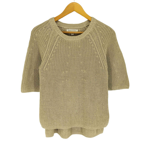 バナナリパブリック BANANA REPUBLIC コットン パフスリーブ セーター レディース XS