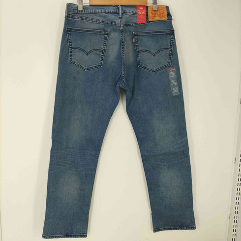 リーバイス Levis 505 2-WAY STRETCH ストレート デニム パンツ ボタン裏 4432 刻印 デッドストック フラッシャー付き メンズ W36 L32