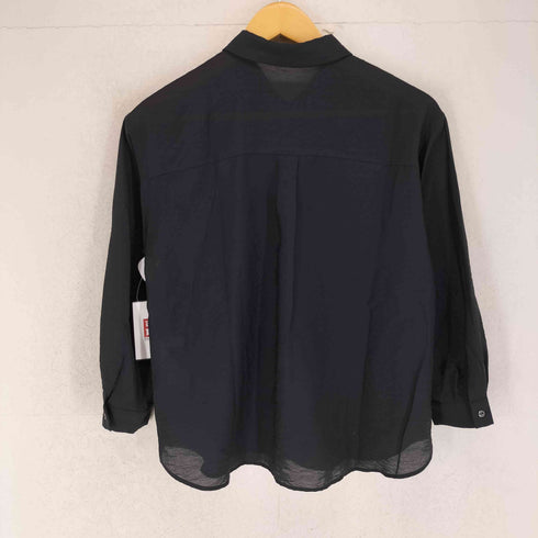 クードシャンス COUP DE CHANCE レーヨン混 プリーツ S/S シャツ レディース 36