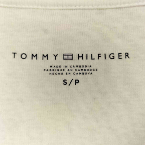 トミーヒルフィガー TOMMY HILFIGER Vネック 半袖 Tシャツ レディース import:S