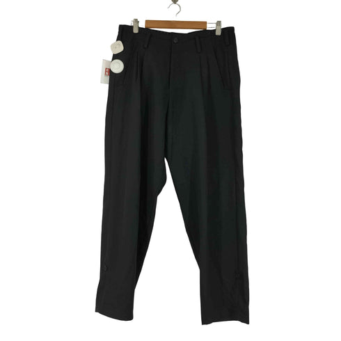 ヨウジヤマモトプールオム Yohji Yamamoto POUR HOMME WOOL GABARDINE 2TUCKS TAB PANTS メンズ JPN:2