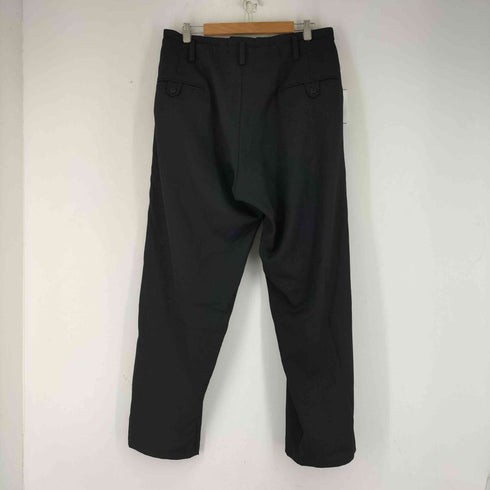 ヨウジヤマモトプールオム Yohji Yamamoto POUR HOMME WOOL GABARDINE 2TUCKS TAB PANTS メンズ JPN:2