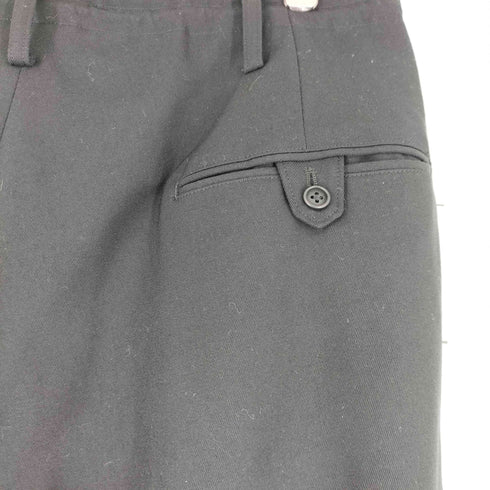 ヨウジヤマモトプールオム Yohji Yamamoto POUR HOMME WOOL GABARDINE 2TUCKS TAB PANTS メンズ JPN:2
