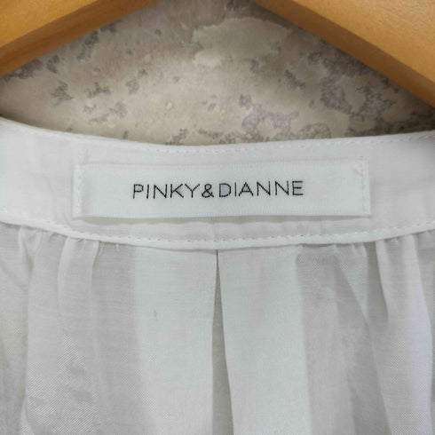 ピンキーアンドダイアン Pinky&Dianne ギャザーネックブラウス レディース 38