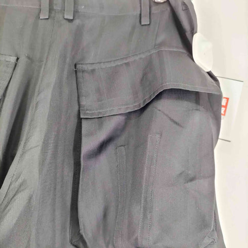 ヨウジヤマモトプールオム Yohji Yamamoto POUR HOMME 08SS シルク100% ストライプ デザインパンツ メンズ JPN:3