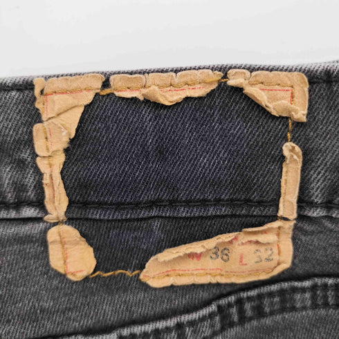 リーバイス Levis 511 5ポケット ジップフライ ブラックデニム パンツ メンズ W36 L32