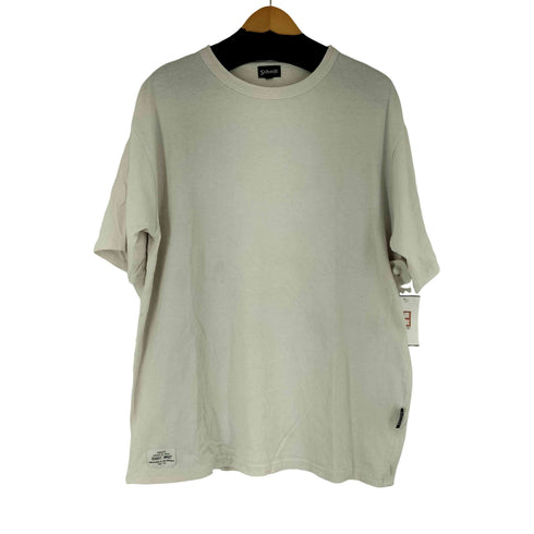 ショット Schott スクリプトロゴ S/S バックプリントTシャツ メンズ JPN:XL
