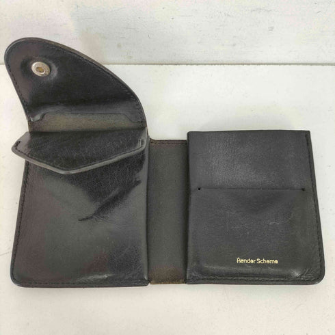 エンダースキーマ Hender Scheme BLACK 二つ折り財布 メンズ