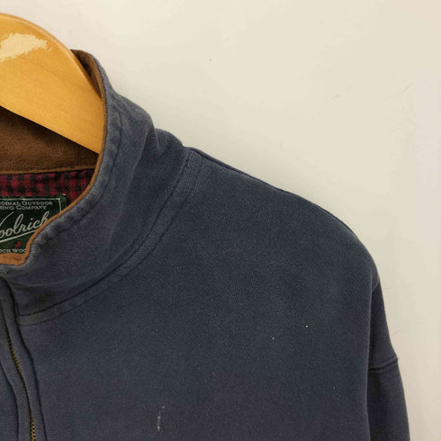 ウールリッチ WOOLRICH ペンキ加工 L/S ハーフジップ パーカー メンズ JPN:L