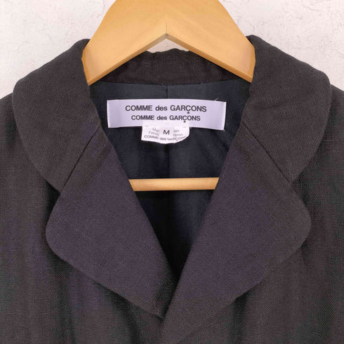 コムデギャルソンコムデギャルソン COMME des GARCONS COMME des GARCONS AD2013 リネン ショート丈 3B テーラードジャケット レディース M