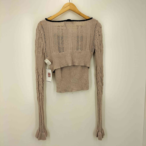 アンドマリー AND MARY SASHA CROCHET SET UP レディース FREE