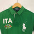 ポロバイラルフローレン Polo by RALPH LAUREN CUSTOM FIT エンブレム ビックポニー刺繍 ナンバリング2 鹿の子 半袖ポロシャチ メンズ import:M