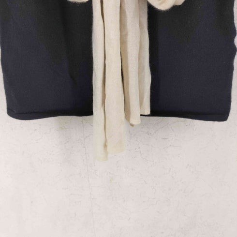 ラルフローレン RALPH LAUREN カシミヤシルク リボンデザインノースリーブブラウス レディース import:S S