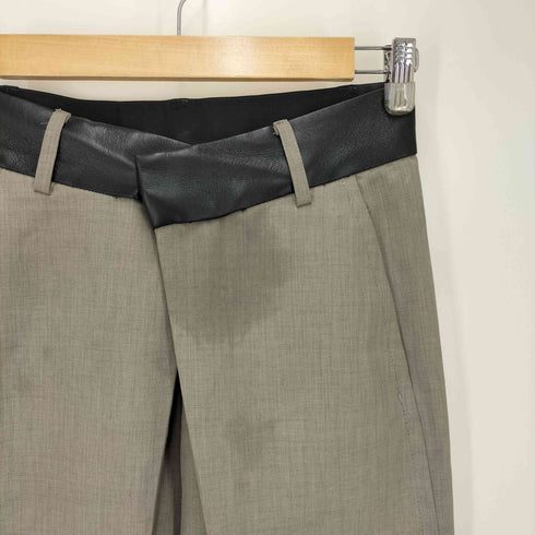 ステュディオス STUDIOUS 24SS Leather Belted Trousers レディース JPN:1