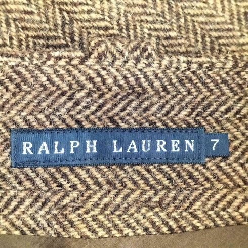 ラルフローレン RALPH LAUREN ヘリンボーンウールスカート レディース 7
