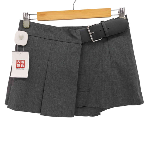 ザラ ZARA プリーツ ベルト付き キュロット スカート レディース JPN:S