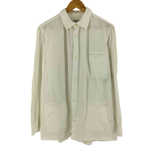 ヨウジヤマモトプールオム Yohji Yamamoto POUR HOMME 98SS 長袖シャツ メンズ 3