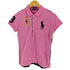 ラルフローレン RALPH LAUREN ビッグポニー 鹿の子S/S ポロシャツ レディース import:L