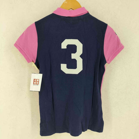 ラルフローレン RALPH LAUREN ビッグポニー 鹿の子S/S ポロシャツ レディース import:L