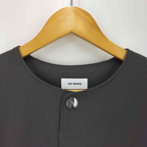 ザリラクス THE RERACS 25SS COTTON MILANO RIB SCF FRONT TUCK HENLY NECK DRESS レディース JPN:36