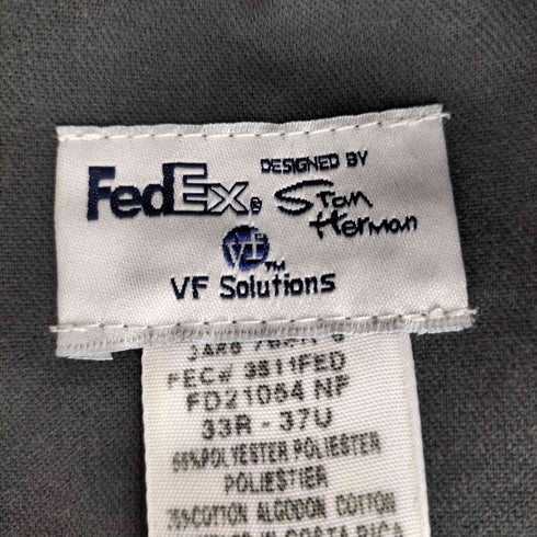 FedEX 90s センタープレス ワイドワークパンツ メンズ 33R