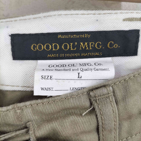 グッドオルアンドコー GOOD OL&CO テーパード チノパン メンズ JPN:L