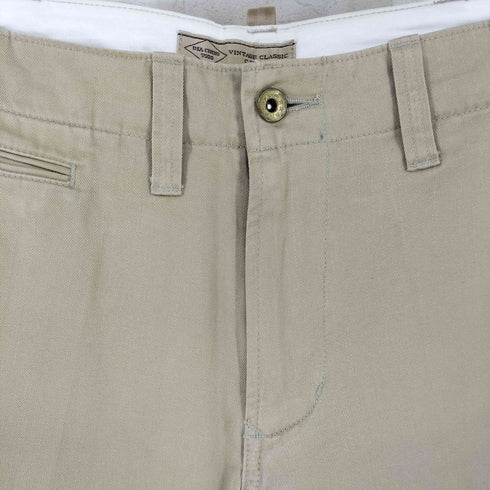 ユニクロ UNIQLO 90-00s OLD 月桂樹ボタン UNIVERSALジッパー VINTAGE CLASSIC CHINO メンズ W82cm