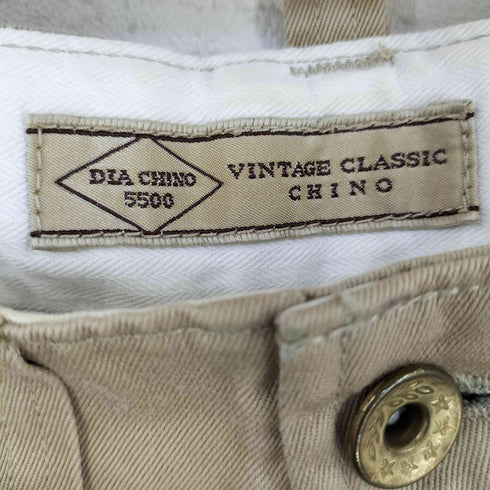 ユニクロ UNIQLO 90-00s OLD 月桂樹ボタン UNIVERSALジッパー VINTAGE CLASSIC CHINO メンズ W82cm