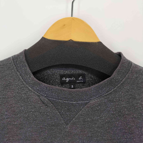 アニエスベー agnes b. PARIS サンライズ期 クルーネック スウェット レディース JPN:2