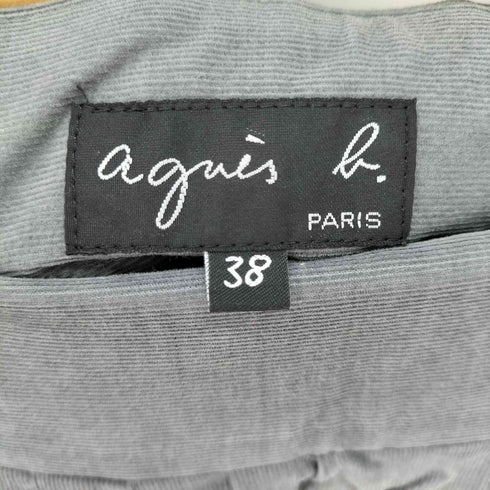アニエスベー agnes b. PARIS サンライズ期 タック ロング スカート レディース JPN:38