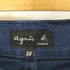 アニエスベー agnes b. PARIS サンライズ期 裾ジップ テーパードパンツ レディース JPN:38