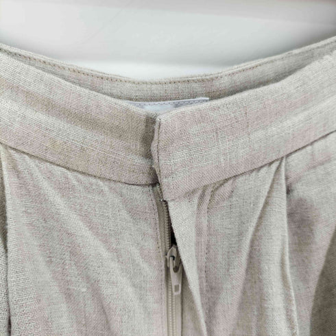アニエスベー agnes b. PARIS サンライズ期 リネン タック パンツ レディース JPN:36