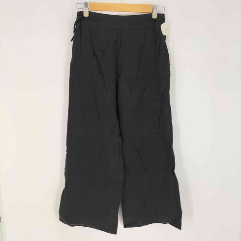 アニエスベー agnes b. PARIS リネン ワイド パンツ レディース JPN:38