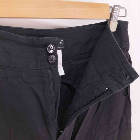 アニエスベー agnes b. PARIS リネン ワイド パンツ レディース JPN:38