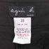 アニエスベー agnes b. PARIS リネン ワイド パンツ レディース JPN:38