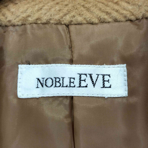 NOBLE EVE ヨコ糸アンゴラ100% スタンドカラーコート レディース JPN:M