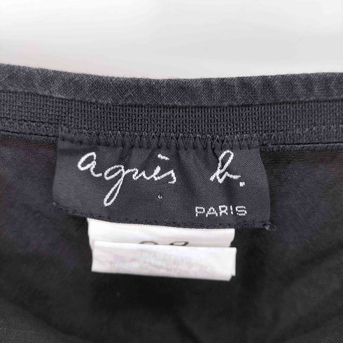 アニエスベー agnes b. PARIS サンライズ期 リネン ロング スカート レディース JPN:38