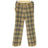 バーバリーブルーレーベル BURBERRY BLUE LABEL ノバチェックセミフレアパンツ レディース JPN:38