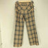 バーバリーブルーレーベル BURBERRY BLUE LABEL ノバチェックセミフレアパンツ レディース JPN:38