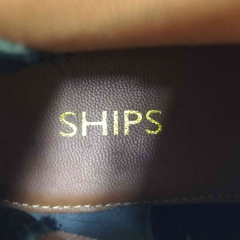 シップス SHIPS スエード サイドゴア チェルシー ブーツ レディース JPN:36